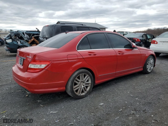 2009 Mercedes-Benz C-Class 3.0L Sport with VIN WDDGF81X79R073484, listed as a Copart auction lot 49437765 with 0 mi miles and Clean Title. Bid and sale history available at carsss.com. Image 3.