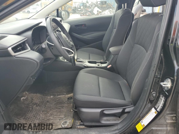 2023 Toyota Corolla Hybrid LE with VIN JTDBCMFE2P3007440, listed as a Copart auction lot 47140785 with 20,620 mi miles and Salvage Title. Bid and sale history available at carsss.com. Image 7.