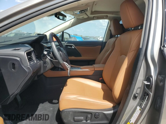 2021 Lexus RX 350 with VIN 2T2HZMAAXMC216274, listed as a Copart auction lot 53692375 with 20,678 mi miles and Salvage Title. Bid and sale history available at DreamBid. Image 7.