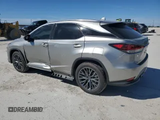 2022 Lexus RX with VIN 2T2YGMDA5NC091817, listed as a Copart auction lot 49316305 with 14,215 mi miles and Salvage Title. Bid and sale history available at carsss.com. Image 2.