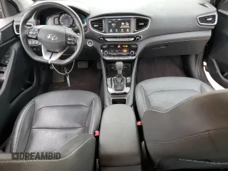 2019 Hyundai Ioniq Limited with VIN KMHC75LD0KU172590, listed as a Copart auction lot 60489925 with 45,059 mi miles and Salvage title. Bid and sale history available at DreamBid. Image 8.