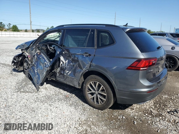 2021 Volkswagen Tiguan S with VIN 3VV1B7AX0MM016884, listed as a Copart auction lot 49413915 with 67,246 mi miles and Non Repairable. Bid and sale history available at DreamBid. Image 2.