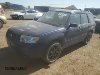 2006 Subaru Forester X z VIN JF1SG63646H734325, wystawiony jako Copart lot #61062455 z przebiegiem 178 115 mil mil oraz Szkoda całkowita • Salvage title. Historia ofert i sprzedaży dostępna na DreamBid. Obrazek 1.