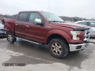 2015 Ford F-150 XLT with VIN 1FTEW1EF6FKE29664, listed as a IAAI auction lot 41548851 with 280,811 mi miles. Bid and sale history available at carsss.com. Image 1.