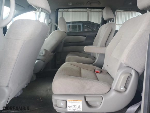2012 Honda Odyssey LX with VIN 5FNRL5H27CB114813, listed as a Copart auction lot 48942345 with 204,061 mi miles and Salvage Title. Bid and sale history available at carsss.com. Image 11.