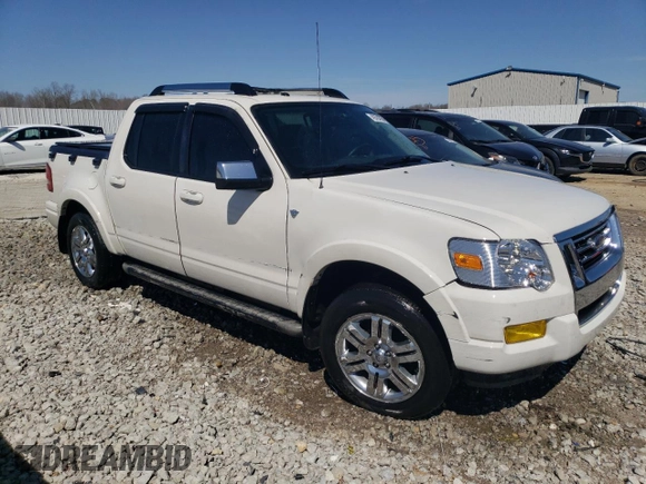 2008 Ford Explorer Sport Trac Limited with VIN 1FMEU53828UA02521, listed as a Copart auction lot 49304385 with 164,112 mi miles and Salvage title. Bid and sale history available at DreamBid. Image 4.