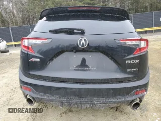 2021 Acura RDX w/A-Spec Package with VIN 5J8TC2H64ML017432, listed as a Copart auction lot 88981585 with 0 mi miles and Salvage Title. Bid and sale history available at carsss.com. Image 6.