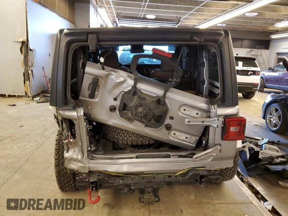 2020 Jeep Wrangler Rubicon с VIN 1C4HJXCG2LW271855, выставлен на аукционе Copart как лот 55610544 с пробегом 10 767 миль миль и Списание • Salvage title. История ставок и продаж доступна на DreamBid. Изображение 6.