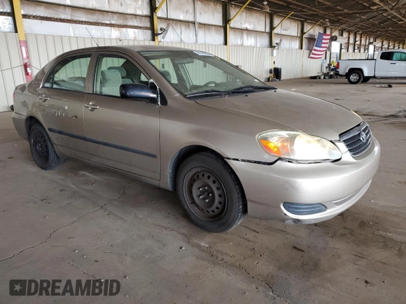 2005 Toyota Corolla CE with VIN 1NXBR32E55Z491413, listed as a Copart auction lot 65187665 with 183,008 mi miles and Clean title. Bid and sale history available at DreamBid. Image 4.