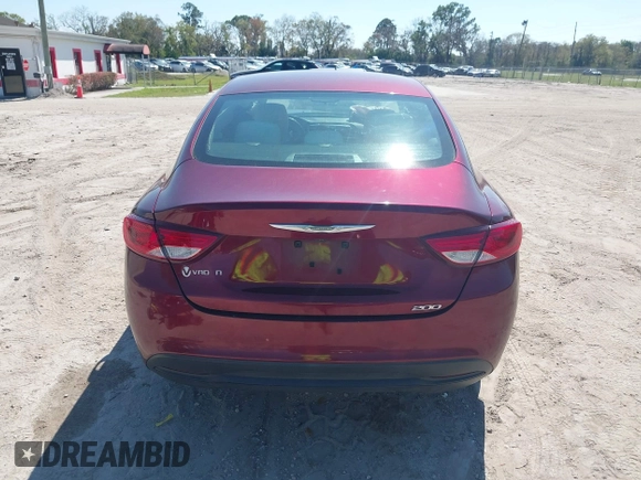 2017 Chrysler 200 Touring with VIN 1C3CCCFB0HN508745, listed as a IAAI auction lot 41699083 with 109,324 mi miles. Bid and sale history available at carsss.com. Image 16.