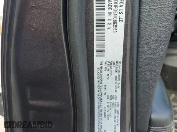 2021 Dodge Durango Special Service with VIN 1C4RDHFG6MC682563, listed as a Copart auction lot 52733085 with 67,886 mi miles and Salvage title. Bid and sale history available at DreamBid. Image 14.