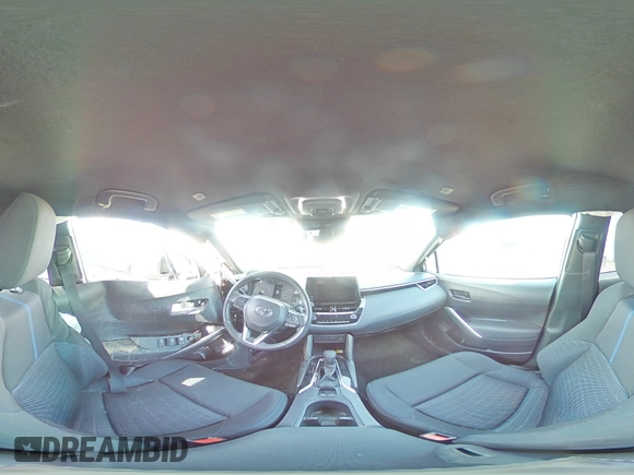 2023 Toyota Corolla Cross Hybrid S with VIN 7MUFBABG2PV008375, listed as a Copart auction lot 50163755 with Not provided miles and Salvage title. Bid and sale history available at DreamBid. Image 13.