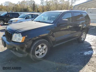 2005 Jeep Grand Cherokee Laredo with VIN 1J4HS48N05C566325, listed as a Copart auction lot 84743394 with 160,840 mi miles and Salvage Title. Bid and sale history available at carsss.com. Image 1.