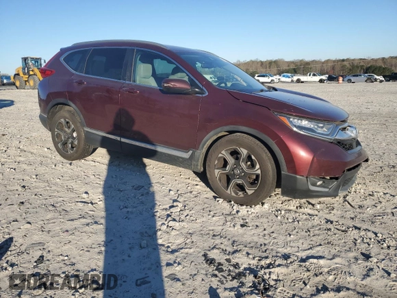 2017 Honda CR-V Touring with VIN 5J6RW1H91HL015447, listed as a Copart auction lot 49763585 with 116,158 mi miles and Salvage Title. Bid and sale history available at carsss.com. Image 4.