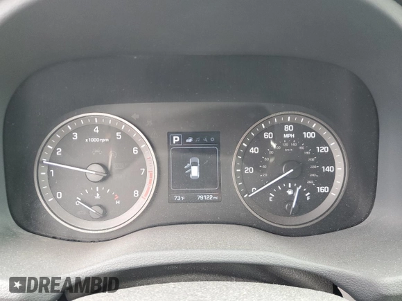 2018 Hyundai Tucson SEL z VIN KM8J3CA4XJU695477, wystawiony jako Copart lot #56494875 z przebiegiem 79 122 mil mil oraz Szkoda całkowita • Salvage title. Historia ofert i sprzedaży dostępna na DreamBid. Obrazek 9.