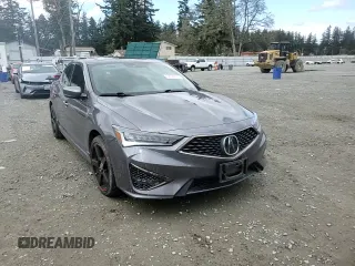 2020 Acura ILX w/Premium/A-SPEC Pkg with VIN 19UDE2F81LA003713, listed as a Copart auction lot 52023315 with 47,893 mi miles and Salvage Title. Bid and sale history available at carsss.com. Image 10.