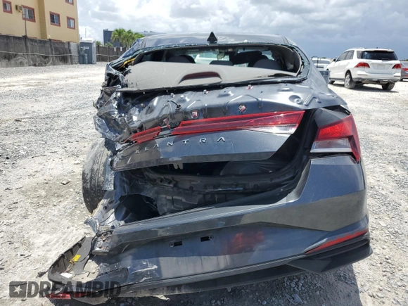2023 Hyundai Elantra SEL with VIN 5NPLM4AG3PH094666, listed as a Copart auction lot 60525395 with 80,518 mi miles and Salvage title. Bid and sale history available at DreamBid. Image 6.