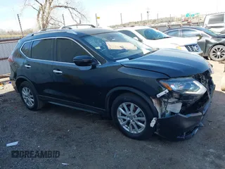 2019 Nissan Rogue SV with VIN KNMAT2MT4KP524855, listed as a IAAI auction lot 41787792 with 141,650 mi miles and . Bid and sale history available at carsss.com. Image 13.