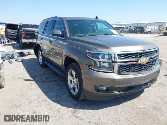 2016 Chevrolet Tahoe LT with VIN 1GNSKBKC9GR434579, listed as a IAAI auction lot 42080094 with 137,910 mi miles and . Bid and sale history available at DreamBid. Image 1.