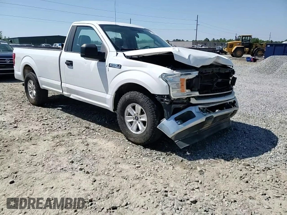 2019 Ford F-150 XL with VIN 1FTMF1C59KKD92979, listed as a Copart auction lot 53800625 with 129,437 mi miles and Salvage title. Bid and sale history available at DreamBid. Image 13.