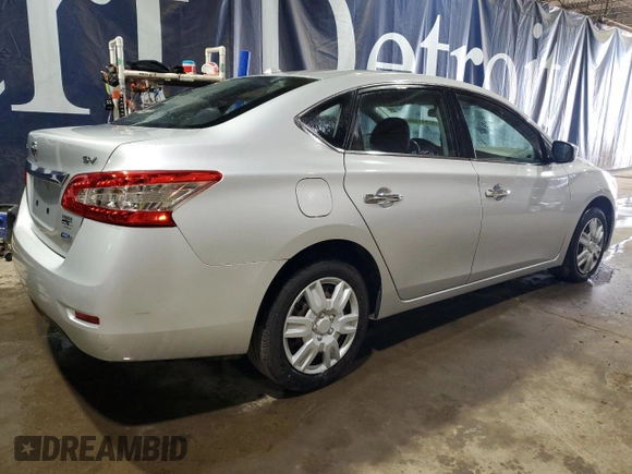 2013 Nissan Sentra S with VIN 3N1AB7AP3DL609646, listed as a Copart auction lot 52311505 with 181,597 mi miles and Clean Title. Bid and sale history available at DreamBid. Image 3.