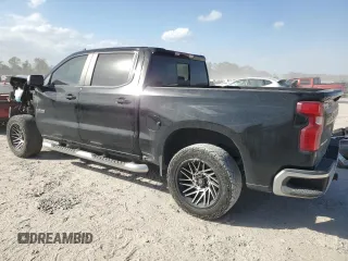 2022 Chevrolet Silverado 1500 LT with VIN 1GCPACED5NZ561516, listed as a Copart auction lot 77184744 with 48,320 mi miles and Salvage Title. Bid and sale history available at carsss.com. Image 2.