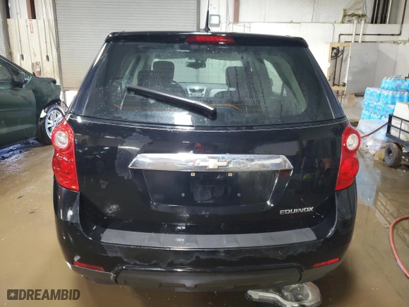 2011 Chevrolet Equinox LS with VIN 2CNALBEC9B6217630, listed as a Copart auction lot 49984375 with 133,579 mi miles and Salvage Title. Bid and sale history available at carsss.com. Image 6.