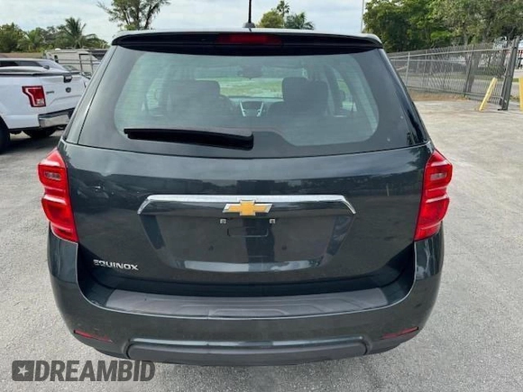 2017 Chevrolet Equinox LS with VIN 2GNALBEK1H1546430, listed as a Copart auction lot 55705755 with 86,674 mi miles and Non Repairable. Bid and sale history available at DreamBid. Image 6.
