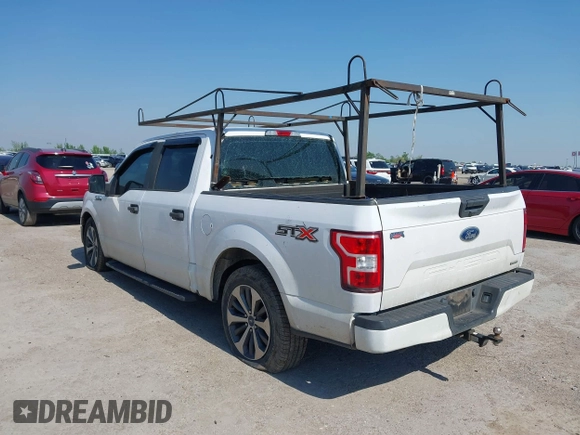 2019 Ford F-150 XL with VIN 1FTEW1CP3KKD55769, listed as a IAAI auction lot 41965874 with 114,317 mi miles and . Bid and sale history available at DreamBid. Image 3.
