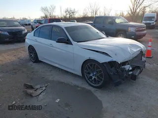 2014 BMW 3 Series 335i xDrive with VIN WBA3B9G54ENR91689, listed as a IAAI auction lot 41394242 with 156,786 mi miles and . Bid and sale history available at carsss.com. Image 1.
