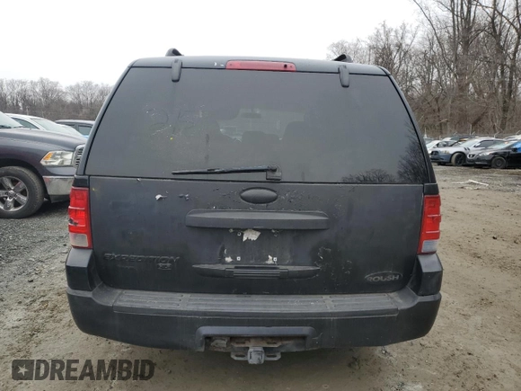2006 Ford Expedition Special Service with VIN 1FMPU15506LA18711, listed as a Copart auction lot 44381845 with 255,614 mi miles and Salvage Title. Bid and sale history available at carsss.com. Image 6.