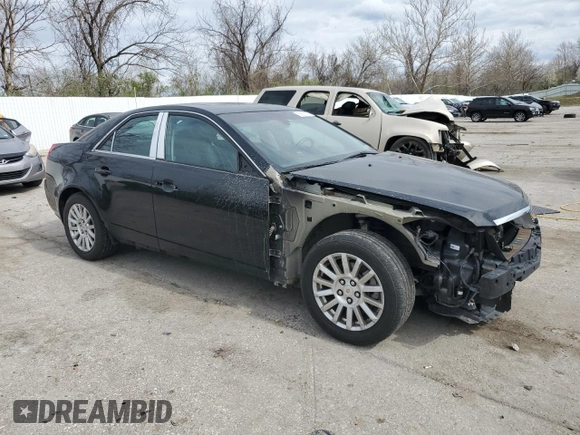 2013 Cadillac CTS Luxury with VIN 1G6DG5E51D0170276, listed as a Copart auction lot 50801785 with 96,770 mi miles and Salvage Title. Bid and sale history available at carsss.com. Image 4.