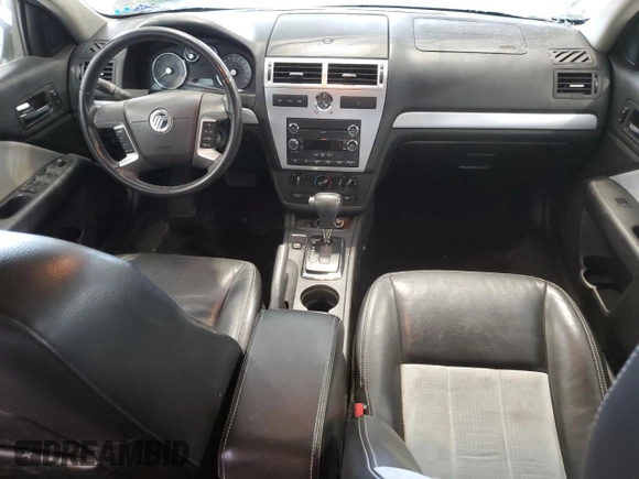 2009 Mercury Milan with VIN 3MEHM07Z29R631758, listed as a Copart auction lot 47096485 with Not provided miles and Salvage title. Bid and sale history available at DreamBid. Image 8.