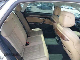 2021 Audi A8 with VIN WAU8DAF85MN018820, listed as a Copart auction lot 58638003 with 18,069 mi miles. Bid and sale history available at carsss.com. Image 10.
