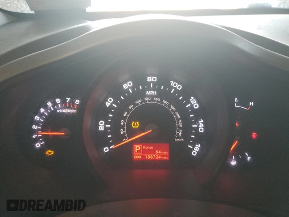 2012 Kia Sportage LX with VIN KNDPB3A25C7267964, listed as a Copart auction lot 47640285 with 188,724 mi miles and Salvage title. Bid and sale history available at DreamBid. Image 9.