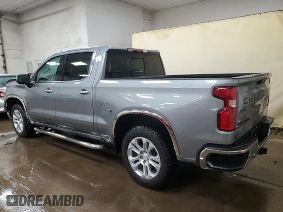 2024 Chevrolet Silverado 1500 LTZ with VIN 1GCUDGE84RZ104576, listed as a Copart auction lot 51323015 with 17,263 mi miles and Salvage Title. Bid and sale history available at DreamBid. Image 2.