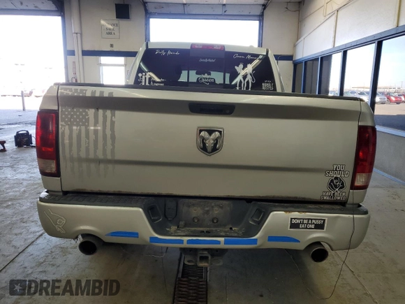 2012 Ram 1500 Sport with VIN 1C6RD7MT2CS287592, listed as a Copart auction lot 47139545 with 130,333 mi miles and Salvage Title. Bid and sale history available at carsss.com. Image 6.