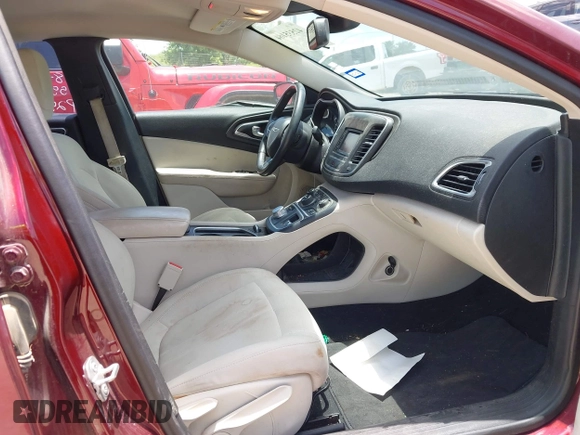 2015 Chrysler 200 Limited with VIN 1C3CCCAB4FN554647, listed as a IAAI auction lot 42535164 with 101,055 mi miles and . Bid and sale history available at DreamBid. Image 5.
