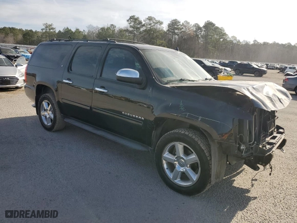 2012 Chevrolet Suburban LT with VIN 1GNSKJE74CR216133, listed as a Copart auction lot 47187385 with 199,922 mi miles and Salvage Title. Bid and sale history available at carsss.com. Image 4.