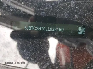 2020 Acura RDX Advance with VIN 5J8TC2H70LL038169, listed as a Copart auction lot 49855435 with 56,690 mi miles and Salvage title. Bid and sale history available at DreamBid. Image 13.