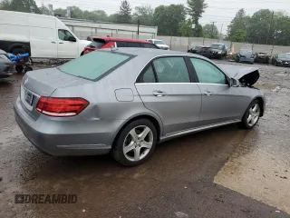 2014 Mercedes-Benz E 350 Luxury with VIN WDDHF8JB1EB014135, listed as a Copart auction lot 56395215 with Not provided miles and Salvage title. Bid and sale history available at DreamBid. Image 3.