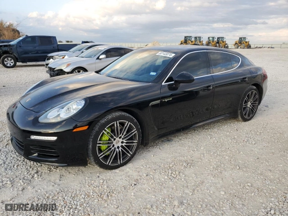 2016 Porsche Panamera S Hybrid with VIN WP0AD2A76GL040348, listed as a Copart auction lot 80143074 with 65,225 mi miles and Clean Title. Bid and sale history available at carsss.com. Image 1.