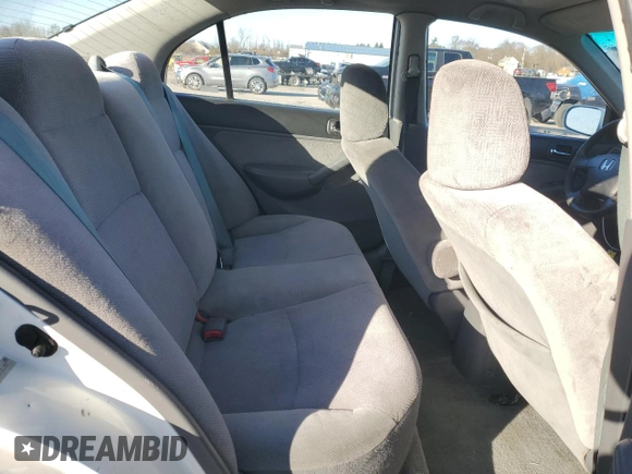2002 Honda Civic LX with VIN 2HGES15572H586397, listed as a Copart auction lot 87985645 with 237,916 mi miles and Salvage Title. Bid and sale history available at DreamBid. Image 10.