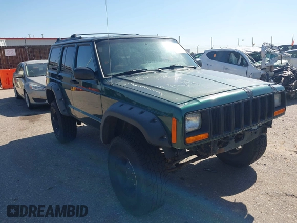 2001 Jeep Cherokee Sport z VIN 1J4FF48S81L513478, wystawiony jako IAAI lot #42245905 z przebiegiem 162 219 mil mil oraz . Historia ofert i sprzedaży dostępna na DreamBid. Obrazek 1.