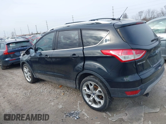 2013 Ford Escape Titanium with VIN 1FMCU0J90DUC45468, listed as a IAAI auction lot 41705080 with 198,440 mi miles. Bid and sale history available at carsss.com. Image 14.
