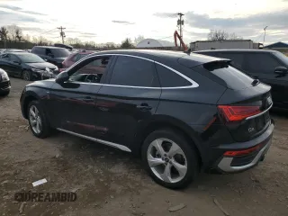 2023 Audi Q5 Sportback S line Premium Plus with VIN WA15AAFY2P2069934, listed as a Copart auction lot 83076934 with Not provided miles and Salvage title. Bid and sale history available at DreamBid. Image 2.