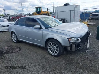 2008 Audi A4 2.0T z VIN WAUAF78E18A168499, wystawiony jako IAAI lot #42147645 z przebiegiem 190 994 mil mil oraz . Historia ofert i sprzedaży dostępna na DreamBid. Obrazek 1.