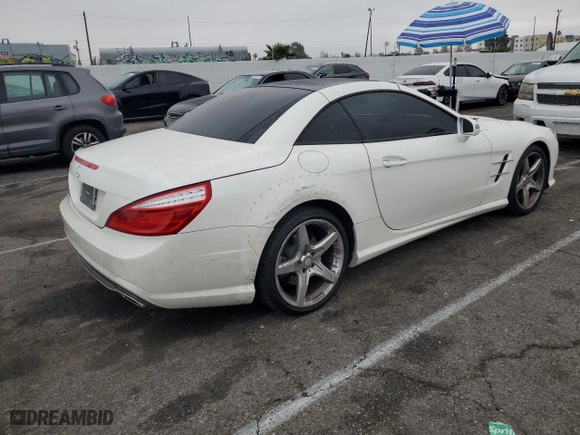 2015 Mercedes-Benz SL-Class SL 550 with VIN WDDJK7DA3FF036660, listed as a Copart auction lot 85599904 with 55,383 mi miles and Salvage Title. Bid and sale history available at carsss.com. Image 3.