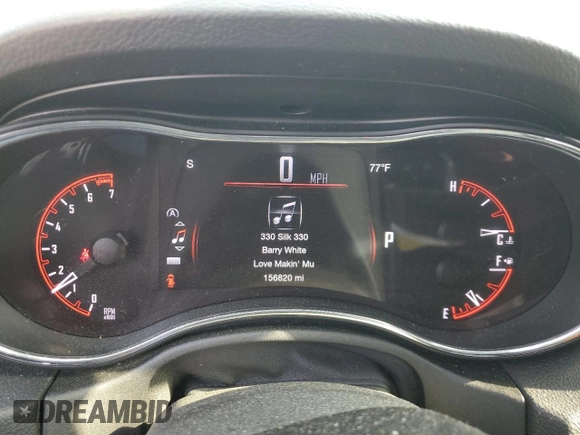 2016 Dodge Durango SXT with VIN 1C4RDHAGXGC361752, listed as a Copart auction lot 55430575 with 156,820 mi miles and Salvage title. Bid and sale history available at DreamBid. Image 9.