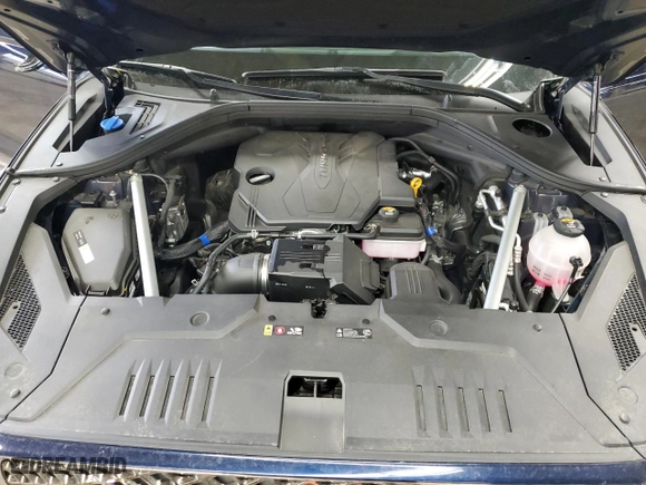 2023 Genesis GV70 2.5T with VIN KMUMADTB2PU078864, listed as a Copart auction lot 46684175 with 11,701 mi miles and Salvage Title. Bid and sale history available at carsss.com. Image 11.